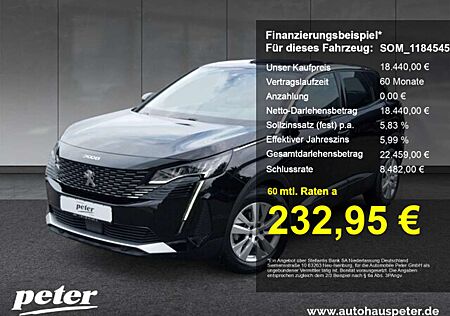 Peugeot 3008 Active Pack 130 EAT8 Navi+EcoLED+Kamera+SH