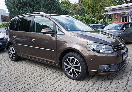 VW Touran Volkswagen Highline /KLIMA/EURO5/7.SITZER/SCHECKHEFT/NAVI/TOP