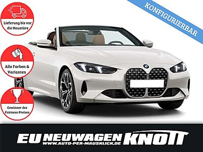 BMW 420 420d Cabrio 190PS; Navi, LED, Parkass. inkl. Kam.
