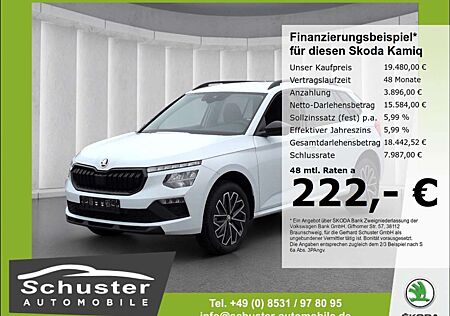 Skoda Kamiq Selection 1.0TSI*LED R-Kam digCock Keyless