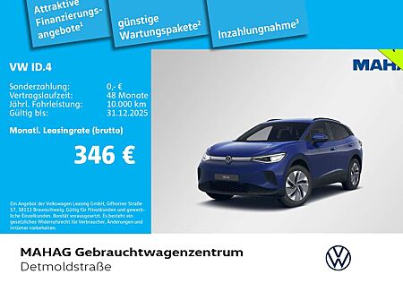 VW ID.4 Volkswagen Pure 125kW WärmePu NaviPro IQ.LIGHT ACC 19"