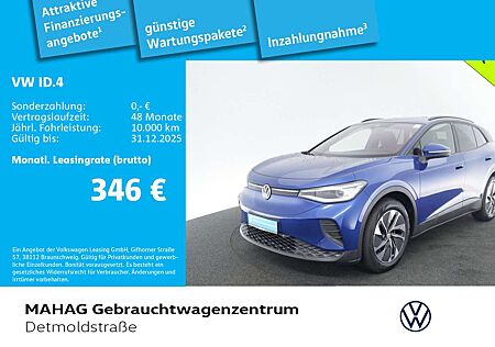 VW ID.4 Volkswagen Pure 125kW WärmePu NaviPro IQ.LIGHT ACC 19"