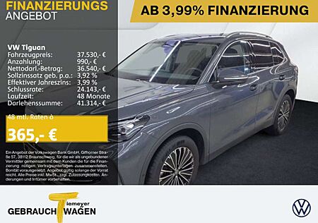 VW Tiguan Volkswagen 1.5 eTSI DSG ELEGANCE LM18 AHK MATRIX 360