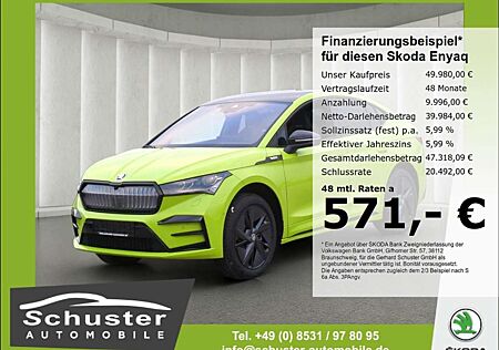 Skoda Enyaq Coupe RS 4x4*AHK 360°K Panodach CANTON DCC