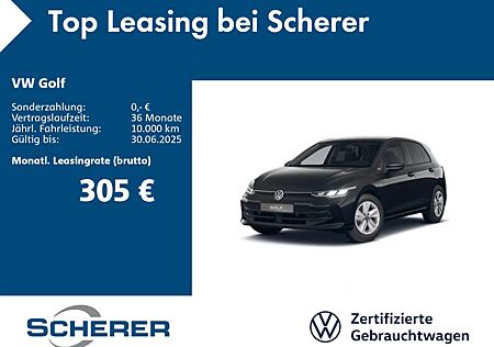 VW Golf Volkswagen VIII 1.5 eTSI DSG Life LED Carplay