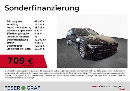 Audi A6 Avant 45 TFSI qu S Line Int Pano,Kameras,Leder,Mat
