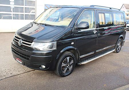 VW T5 Caravelle Volkswagen T5 2.0 TDI Lang Leder_Xenon_Navi_7 Sitzer_VIP