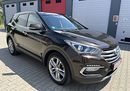 Hyundai Santa Fe blue Premium 4WD/360*Grad KAM/AHK/Pano/AHK/*VOLL