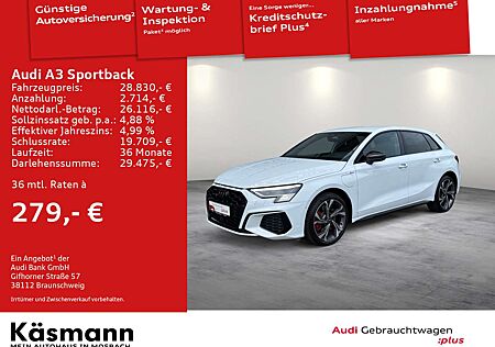 Audi A3 S line 45TFSIe MATRIX NAV SHZ