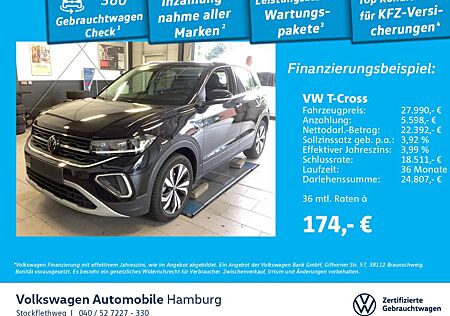 VW T-Cross Volkswagen 1.0 TSI Style DSG Navi IQ.Light Sitzhzg