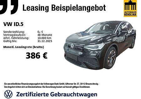 VW ID.5 Volkswagen Pro *PANO*IQ-MATRIX*360°*WärmeP*AR-HuD*SHZ*