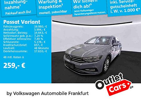 VW Passat Variant Volkswagen 2.0 TDI Business Navi LED DAB+ Fr