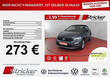 VW T-Roc Volkswagen Cabriolet 1.0TSI 273,-ohne Anzahlung Navi Kamera