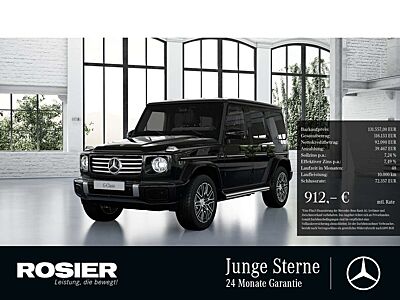 Mercedes-Benz G 580 AMG Sport Exclusive schwarz/schwarz Kam
