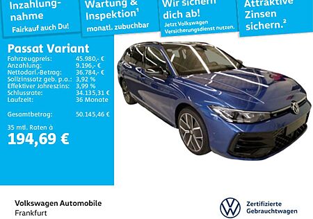 VW Passat Variant Volkswagen 1.5 TSI DSG eHybrid R-Line Navi I