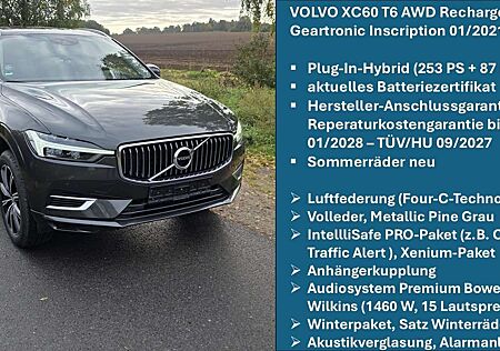Volvo XC 60 XC60 XC60 T6 AWD Recharge Geartronic Inscription