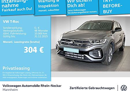 VW T-Roc Volkswagen 1.5 TSI DSG R-Line Navi AHK Kamera uvm