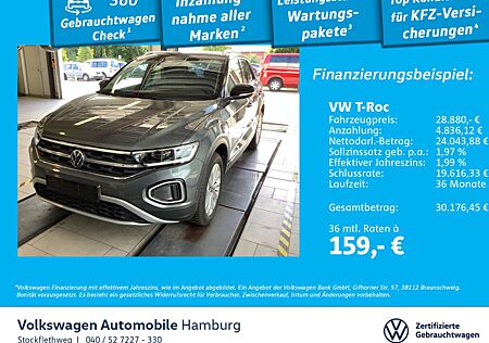 VW T-Roc Volkswagen 1.5 TSI Style DSG AHK Navi ACC CarPlay