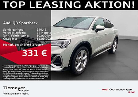 Audi Q3 35 TFSI S LINE ST.HEIZ LED NAVI+ AH