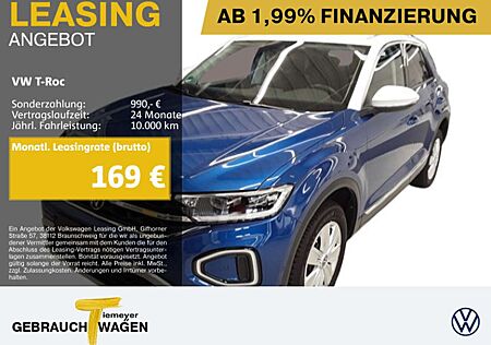 VW T-Roc Volkswagen 2.0 TDI STYLE AHK NAVI KAMERA LED