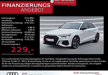 Audi S3 Sportback TFSI qu MATRIX NAVI B&O ACC KAM 19"