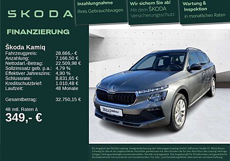 Skoda Kamiq Selection 1.0TSI AHK LED NAVI PDC SHZ VIRT