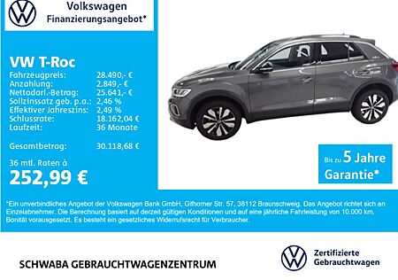 VW T-Roc Volkswagen Goal 2.0 TDI *LED*VIRTUAL*NAV*AHK*ACC*17"*