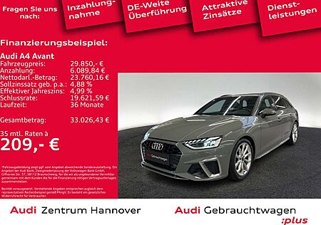 Audi A4 S line 35 TFSI Kamera virtual LED Navi
