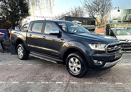 Ford Ranger Limited DOKA 4x4*Carplay*AHK*Temp*Leder