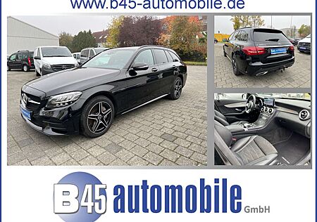 Mercedes-Benz C 300 de T-Modell 9G AMG LINE NAVI LED DISTRONIC SPUR NI