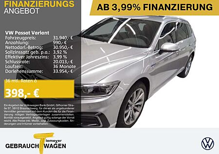 VW Passat Variant Volkswagen GTE IQ.LIGHT NAVI STDHZ LM18 AHK
