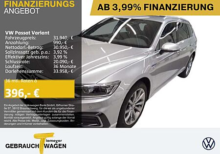 VW Passat Variant Volkswagen GTE IQ.LIGHT NAVI STDHZ LM18 AHK