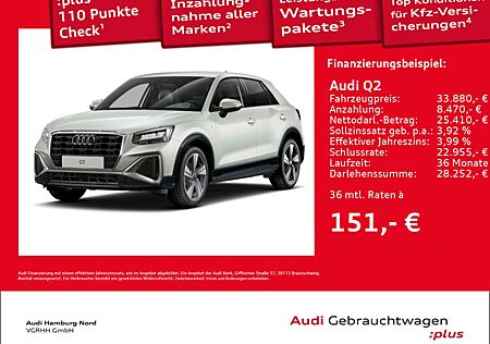 Audi Q2 35 TFSI 2x S line S tronic AHK CarPlay LED