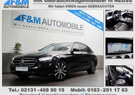 Mercedes-Benz E 300 de T Night-Paket Navi Leder R-Kam Sithz
