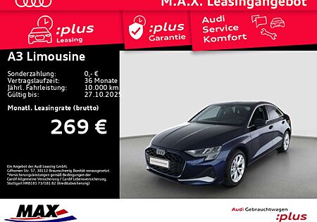 Audi A3 30 TFSI ADVANCED LED+KAMERA+MMI NAV