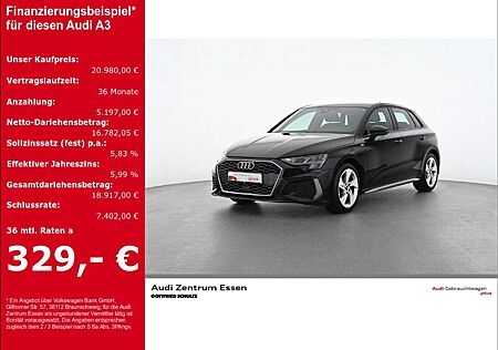 Audi A3 Sportback 30 TDI S line LED NAV PLUS SHZ FSE