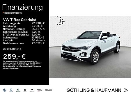 VW T-Roc Volkswagen Style 1.0 TSI 81kW 6-Gang*NAVI*K