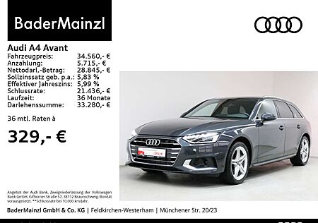 Audi A4 40 TFSI S tronic LED Navi SHZ ACC