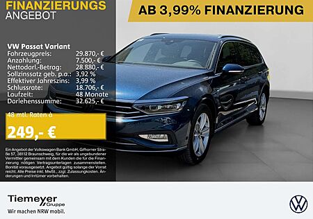 VW Passat Variant Volkswagen 1.5 TSI DSG ELEGANCE AHK NAVI KAM