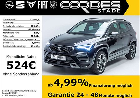 Seat Ateca gebraucht kaufen Seat Ateca FR DSG AHK 360 Kamera Standheizung Panno (47)