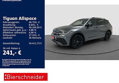 VW Tiguan Allspace Volkswagen 2.0 TSI DSG 4Mo R-Line Black 7SI