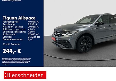 VW Tiguan Allspace Volkswagen 2.0 TSI DSG 4Mo R-Line Black 7SI