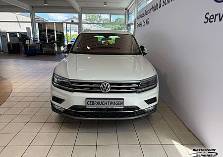 VW Tiguan Volkswagen Highl 2.0TDI DSG 4M LED NAVI LEDER Sound Klima