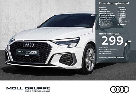 Audi A3 Sportback S line 30 TFSI S tronic Virtuell NAVI Pl