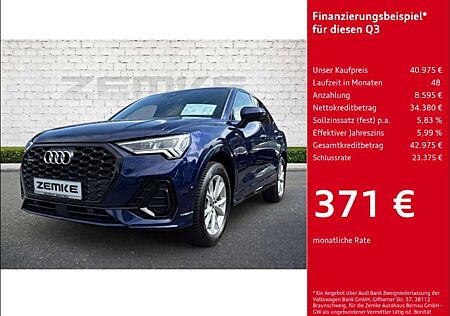 Audi Q3 Sportback 45 TFSI quattro S tronic S line Navi Dig