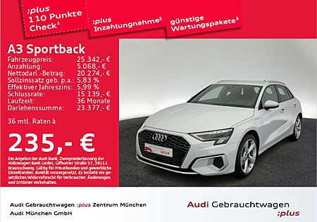 Audi A3 TFSI e S tronic advanced S line Int
