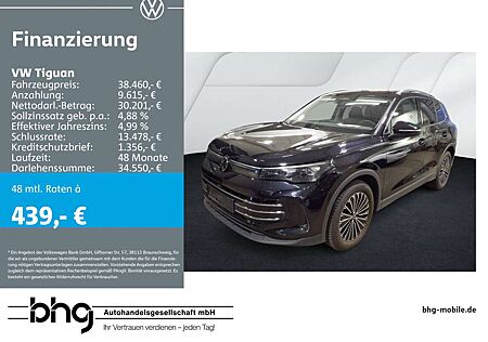 VW Tiguan Volkswagen 1.5 eTSI OPF DSG Elegance