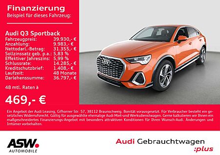Audi Q3 S line 35TFSI Stronic Navi LED AHK