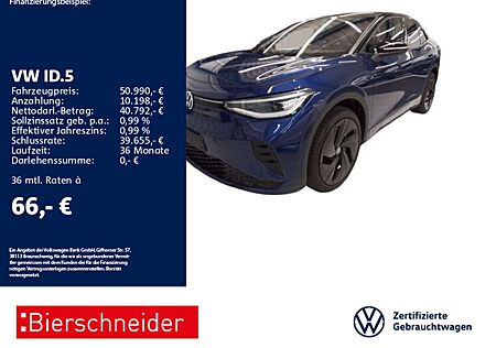 VW ID.5 Volkswagen GTX 4Mo AHK PANO HuD 21