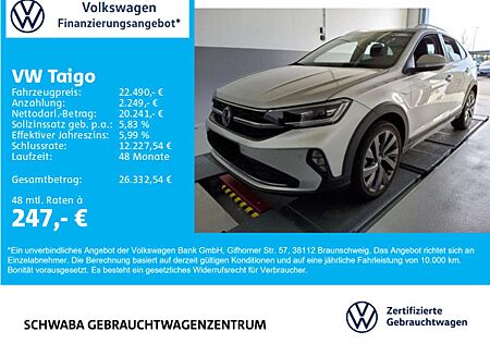 VW Taigo Volkswagen Style 1.0 TSI DSG*MATRIX*AHK*ACC*R-KAM*18"